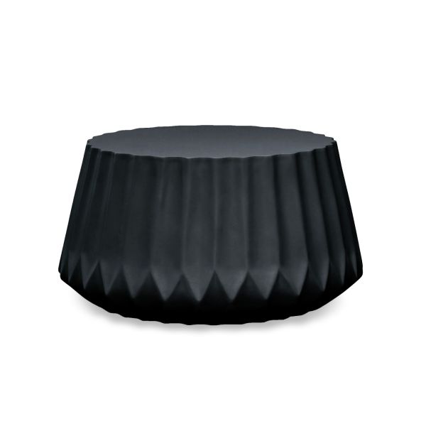 Geometric Round Coffee Table - Onyx GEO-OX-CT-RND