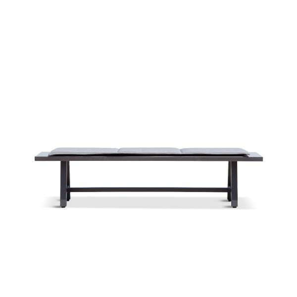 Commons Trestle Dining Bench HL-COM-SL-3DB-CON-SIL