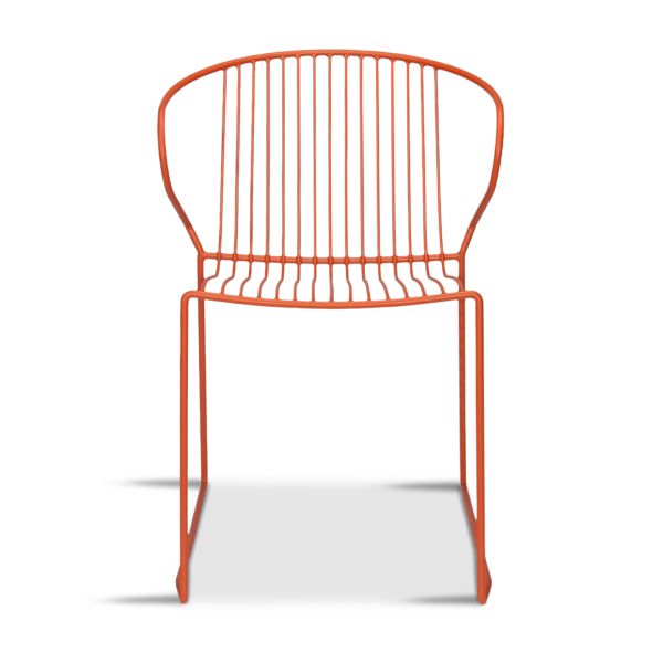 Sammy Dining Chair - Matte Orange HL-SAM-DAC-MO