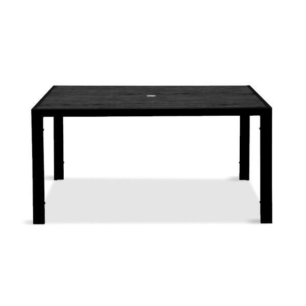 Staple 8-Seater Square Dining Table - Black HL-STA-BK-8SQDT-CAR