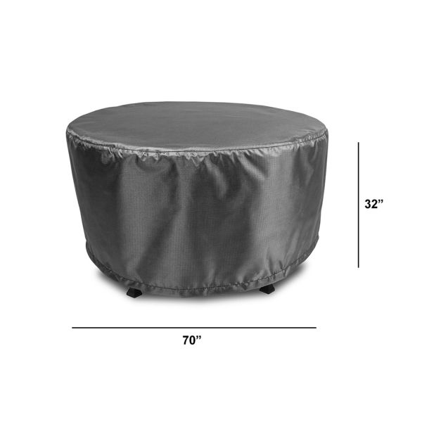 WeatherX Cover For 70" Round Dining Set HL-WX-GP-DIN-RD