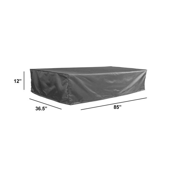 WeatherX Cover For Armless Chaise Lounge HL-WX-GP-RCL2