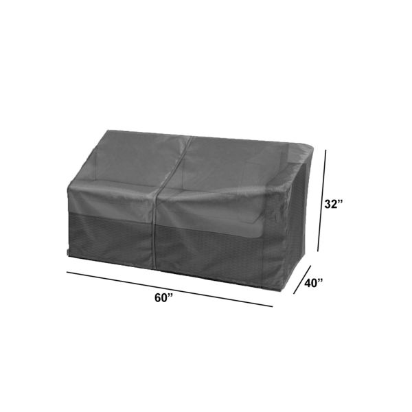 WeatherX Cover For Right Arm Loveseat Section HL-WX-GP-SEC-RAFLS