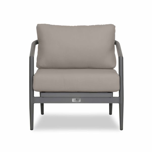 Olio Club Chair - Slate/Pebble Gray OLIO-SL-PG-CC
